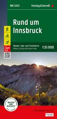 freytag & berndt Wanderkarte WK 5241 Rund um Innsbruck 1:35.000