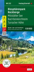 freytag & berndt Wanderkarte WK 222 Biosph&auml;renpark Nockberge, Millst&auml;tter See - Bad Kleinkirchheim - Turracher H&ouml;he 1:50.000