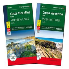 freytag & berndt Wanderkarten-Set Costa Vicentina 1:50.000