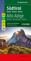 freytag & berndt Stra&szlig;enkarte S&uuml;dtirol 1:150.000