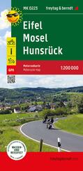 freytag & berndt Motorradkarte Eifel - Mosel - Hunsr&uuml;ck 1:200.000