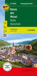 Rhein - Ahr - Mosel, Freizeitkarte 1:140.000, freytag & berndt