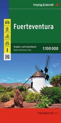 freytag & berndt Stra&szlig;enkarte Fuerteventura 1:100.000
