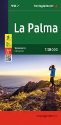 freytag & berndt Wanderkarte WKE 2 La Palma 1:30.000