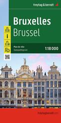 freytag & berndt Stadtplan Bruxelles / Br&uuml;ssel 1:18.000