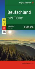 freytag & berndt Stra&szlig;enkarte Deutschland 1:500.000