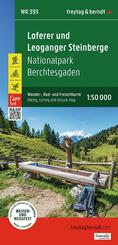 freytag & berndt Wanderkarte WK 393 Loferer und Leoganger Steinberge, Nationalpark Berchtesgaden 1:50.000