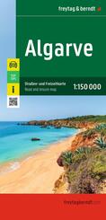 freytag & berndt Stra&szlig;enkarte Algarve 1:150.000