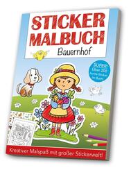 Stickermalbuch Bauernhof