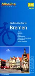 Radwanderkarte Bremen RW-HB1