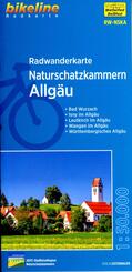 Radwanderkarte Naturschatzkammern Allgäu RW-NSKA