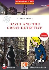 Helbling Readers Red Series, Level 1 / David and the Great Detective, m. 1 Audio-CD