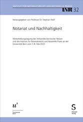 Notariat und Nachhaltigkeit