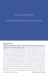 Anthroposophische Leits&auml;tze