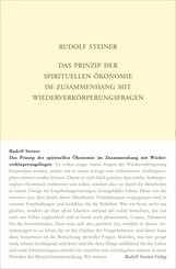 Das Prinzip der spirituellen Ökonomie im Zusammenhang mit Wiederverkörperungsfragen