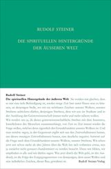 Die spirituellen Hintergr&uuml;nde der &auml;u&szlig;eren Welt