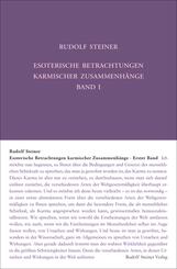 Esoterische Betrachtungen karmischer Zusammenh&auml;nge.Bd.1