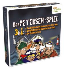Das Petersen Spiel 3 in 1 - Seemannsgarn-Mau-Mau - Klabautermann-Skat - Der Schwarze Pirat