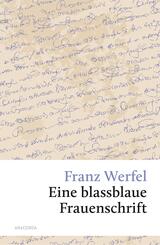 Eine blassblaue Frauenschrift