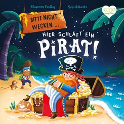 Bitte nicht wecken ... Hier schl&auml;ft ein Pirat!
