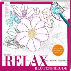 Relax Bl&uuml;tenfreude - Linien nachfahren & entspannen