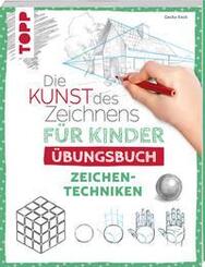 Die Kunst des Zeichnens f&uuml;r Kinder &Uuml;bungsbuch - Zeichentechniken
