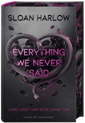 Everything We Never Said - Liebe lässt uns böse Dinge tun