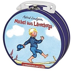 Michel aus Lönneberga - Mein Hörbuch-Koffer (3 Hörbücher auf 3 CDs)