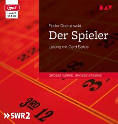Der Spieler,1 Audio-CD, 1 MP3