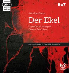 Der Ekel,1 Audio-CD, 1 MP3