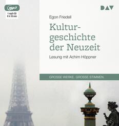 Kulturgeschichte der Neuzeit,1 Audio-CD, 1 MP3