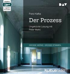 Der Prozess,1 Audio-CD, 1 MP3