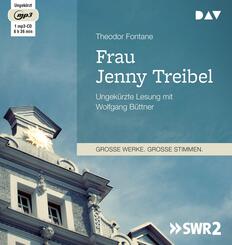 Frau Jenny Treibel,1 Audio-CD, 1 MP3
