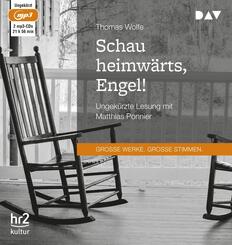 Schau heimw&auml;rts, Engel! Eine Geschichte vom begrabenen Leben,2 Audio-CD, 2 MP3