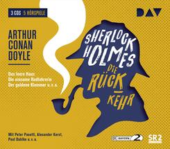 Sherlock Holmes 4 - Die R&uuml;ckkehr,3 Audio-CDs