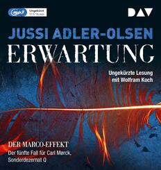 Erwartung. Der f&uuml;nfte Fall f&uuml;r Carl M&oslash;rck, Sonderdezernat Q,2 Audio-CD, 2 MP3