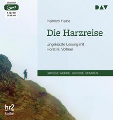 Die Harzreise,1 Audio-CD, 1 MP3