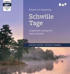Schw&uuml;le Tage,1 Audio-CD, 1 MP3