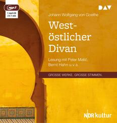 West-&ouml;stlicher Divan,1 Audio-CD, 1 MP3