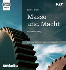Masse und Macht,1 Audio-CD, 1 MP3