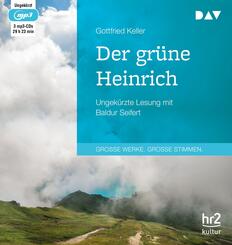 Der gr&uuml;ne Heinrich,3 Audio-CD, 3 MP3