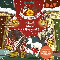 Die Haferhorde - Advent, Advent, ein Pony rennt!,2 Audio-CD