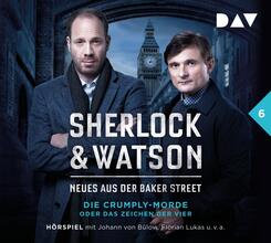 Sherlock & Watson - Neues aus der Baker Street: Das Zeichen der Vier,2 Audio-CD