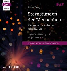Sternstunden der Menschheit. Vierzehn historische Miniaturen,1 Audio-CD, 1 MP3