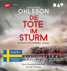 Die Tote im Sturm. August Strindberg ermittelt,2 Audio-CD, 2 MP3