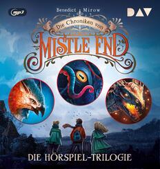 Die Chroniken von Mistle End - Die H&ouml;rspiel-Trilogie (Teil 1-3),4 Audio-CD, 4 MP3