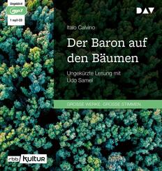 Der Baron auf den B&auml;umen,1 Audio-CD, 1 MP3