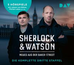 Sherlock & Watson - Neues aus der Baker Street. Die komplette dritte Staffel,10 Audio-CD