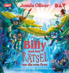 Billy und das R&auml;tsel um die rote Frau (Teil 2),1 Audio-CD, 1 MP3