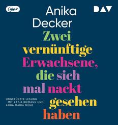 Zwei vern&uuml;nftige Erwachsene, die sich mal nackt gesehen haben,2 Audio-CD, 2 MP3